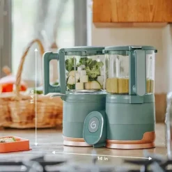 Babymoov - Fabricante de alimentos em vidro Duo Meal