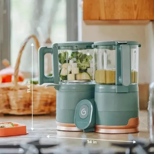 Babymoov - Fabricante de alimentos em vidro Duo Meal