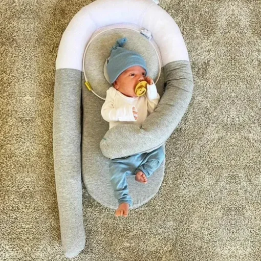 Babymoov Cloudnest Organic Espreguiçadeira Calmante Cinza