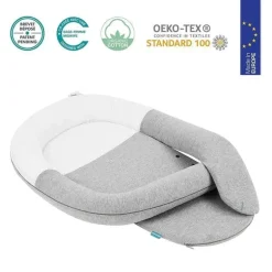 Babymoov Cloudnest Organic Espreguiçadeira Calmante Cinza