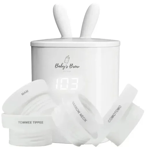Baby's Brew - Aquecedor de Biberões Portátil Profissional