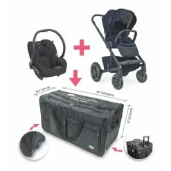 Bagagem MacroBaby - Bolsa de Canto com Roda de Viagem