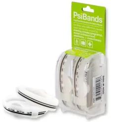 Bandas Psi - Pulseiras de acupressão para alívio de náuseas, cristalinas