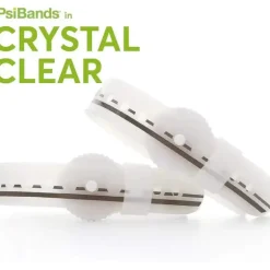 Bandas Psi - Pulseiras de acupressão para alívio de náuseas, cristalinas