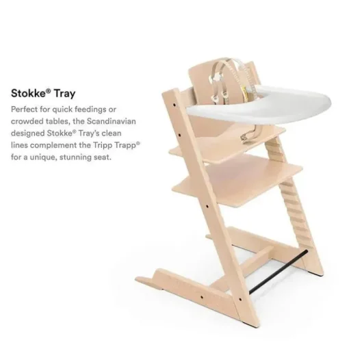 Bandeja Stokke, Branca - Compatível com o Stokke® Baby Set da V2 em diante