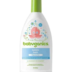Banho de espuma Babyganics, 12 onças