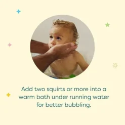 Banho de espuma Babyganics, 12 onças