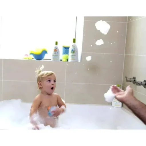 Banho de espuma Babyganics, 12 onças