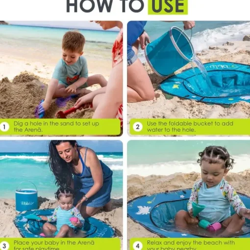 Bbluv - Arenä | Baby & Toddler Beach Pool