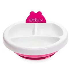 Bbluv - prato de alimentação quente Platö, rosa