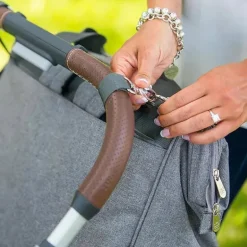 Bbluv - Saco de fraldas Metrö Mochila Completo, Carvão