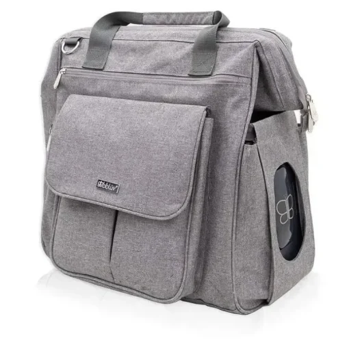 Bbluv - Saco de fraldas Metrö Mochila Completo, Carvão