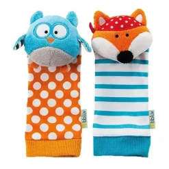 Bbluv Duo Foot Finders, Coruja e Raposa