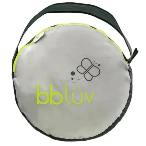 Bbluv Nidö - Tenda de viagem e lazer 2 em 1, cobertura divertida com proteção UV