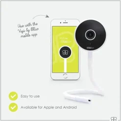 Bbluv Viyü- Monitor de bebê Wi-Fi