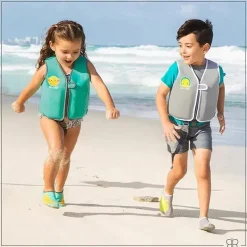 Bblüv Näj - Colete de natação de neoprene evolutivo, Aqua