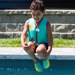 Bblüv Näj - Colete de natação de neoprene evolutivo, Aqua