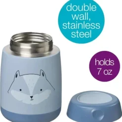B.box - Frasco de comida isolado amigável Fox Mini