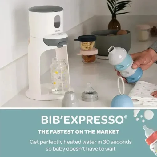 Beaba - Aquecedor de Água Rápido Bib'Expresso, Nuvem