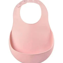 Beaba - babador de bebê de silicone 2Pk, nuvem/rosa