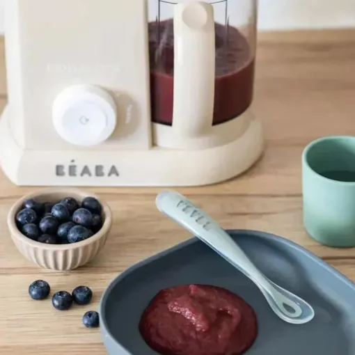 Beaba - Babycook Solo 4 em 1 Máquina de Comida para Bebê, Aveia