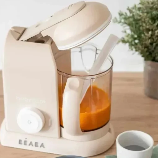 Beaba - Babycook Solo 4 em 1 Máquina de Comida para Bebê, Aveia