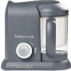 Beaba - Babycook Solo máquina caseira de comida para bebê, carvão