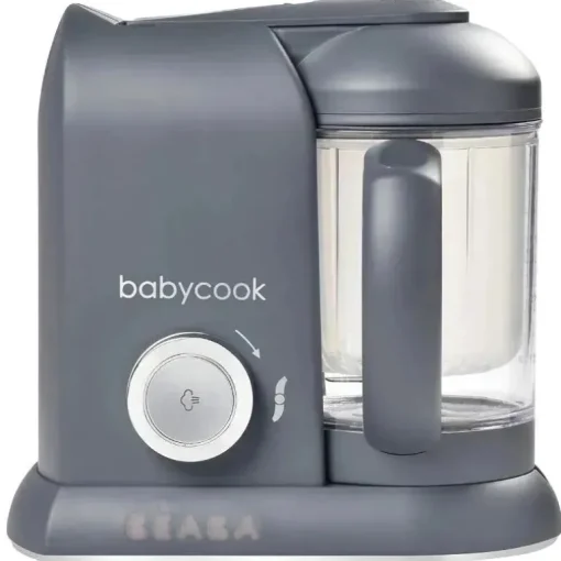 Beaba - Babycook Solo máquina caseira de comida para bebê, carvão