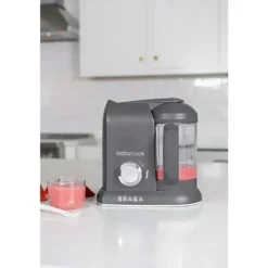 Beaba - Babycook Solo máquina caseira de comida para bebê, carvão