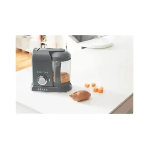 Beaba - Babycook Solo máquina caseira de comida para bebê, carvão