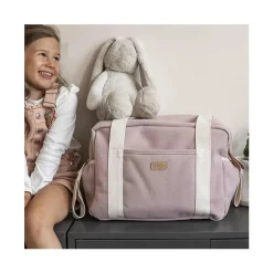 Beaba - Bolsa de Fraldas Paris, Grande Capacidade, Rosa