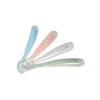 Beaba - Conjunto de Colheres de Silicone 4Pk Primeiro Estágio, Rosa
