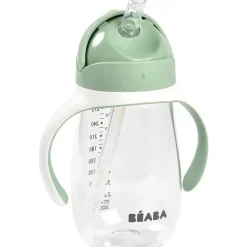 Beaba - Copo Canudinho de Palha, Sálvia