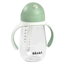 Beaba - Copo Canudinho de Palha, Sálvia