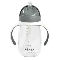Beaba - copo canudinho de palha, carvão