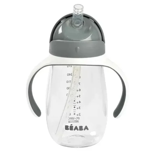Beaba - copo canudinho de palha, carvão