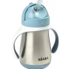 Beaba - Copo de Palha em Aço Inox com Alças, Chuva