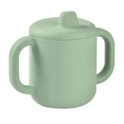 Beaba - Copo de treinamento de silicone, Sálvia