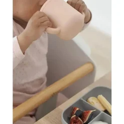 Beaba - Copo de treinamento de silicone, rosa