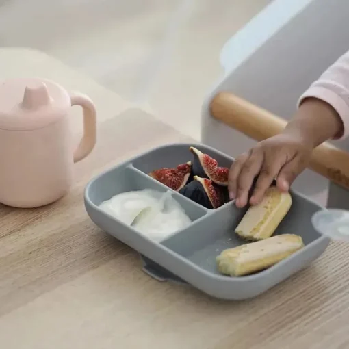 Beaba - Copo de treinamento de silicone, rosa