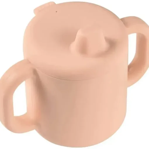 Beaba - Copo de treinamento de silicone, rosa