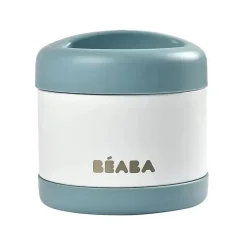 Beaba - Jarra de Aço Inoxidável 16 Oz, Nuvem