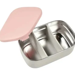 Beaba - Lancheira Aço Inoxidável Rosa