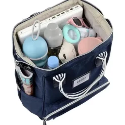 Beaba - Mochila Bolsa Fraldas Wellington, Azul Marinho