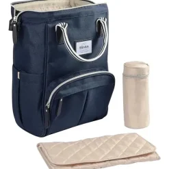 Beaba - Mochila Bolsa Fraldas Wellington, Azul Marinho