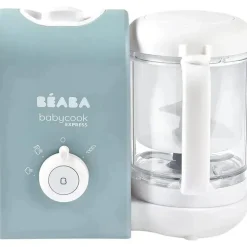 Beaba - Máquina de Comida para Bebês Babycook Express, Azul Báltico