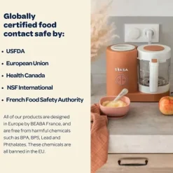 Beaba - Máquina de Comida para Bebê Babycook Neo, Nuvem