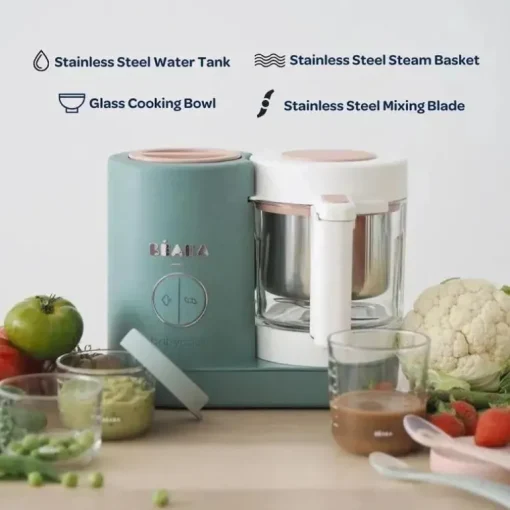 Beaba - Máquina de Comida para Bebê Babycook Neo, Nuvem