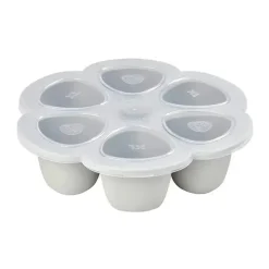 Beaba - Recipiente de silicone para comida de bebê multiporções, nuvem