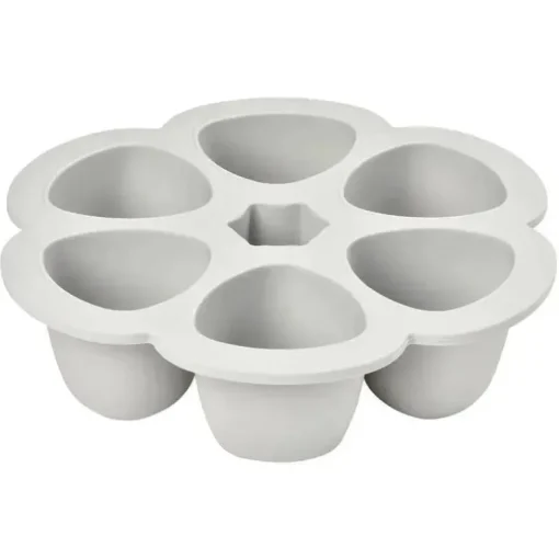 Beaba - Recipiente de silicone para comida de bebê multiporções, nuvem